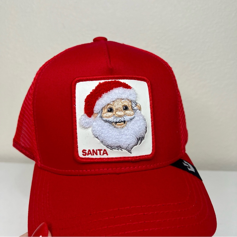 Goorin Bros. SANTA Mr. Claus LIMITED EDITION SOLD OUT Christmas Trucker Hat NEW - Picture 9 of 9